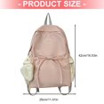 thumbnail image 5 of Simple Backpacks Laptop Daypack Work Commuters Bag 2025 Cute Preppy Bag Gift, 5 of 17