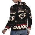 thumbnail image 4 of Lsque Chucky Pattern Casual Men's Hoodie,Hooded Sweatshirt with Kangaroo Pocket,Pullover Hoodie-XX-Large, 4 of 8