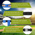 thumbnail image 3 of Flag Football Belts, 14 Player Adjustable Flag Football Set for Sports Training Competition (Red & Blue), 3 of 5