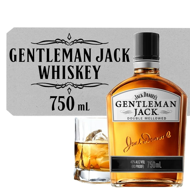 Jack Daniel's Gentleman Jack Tennessee Whiskey, 750 ml Jack Daniel's Gentleman Jack Tennessee Whiskey, 750 ml