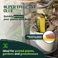thumbnail image 3 of Catchmaster Dual Action Plant Labels & Sticky Traps 100PK, Indoor Outdoor Plant Stakes, 3 of 7