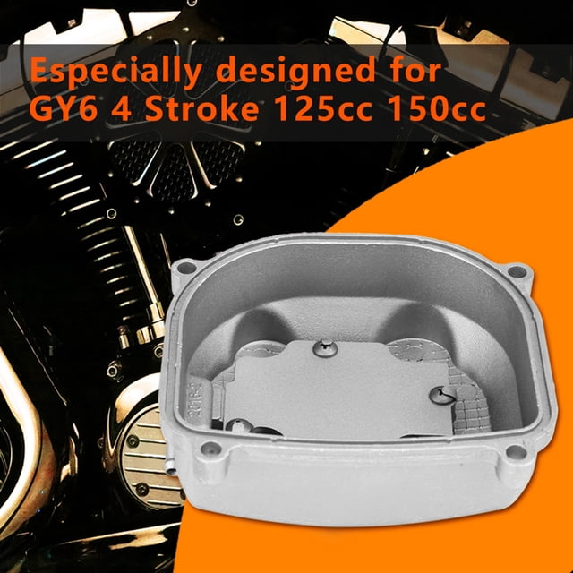 Cubierta de culata de válvula de cilindro de motor y anillo de goma para patinete ATV GY6 de 4 tiempos, 125cc, 150cc
