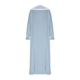 thumbnail image 3 of LIaqionyy Women's Nightgown Comfortable Nightshirt Long Sleeve Pajama Dress Soft Loungewear Sleepwear, 3 of 7