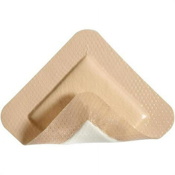 Mepilex Border Silicone Foam Dressing 6 X 6 Inch Square Silicone Adhesive with Border Sterile, 1 EA - 295400
