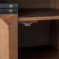 thumbnail image 5 of Henry 30" Solid Wood Detailed Door Accent Cabinet in Walnut, 5 of 14
