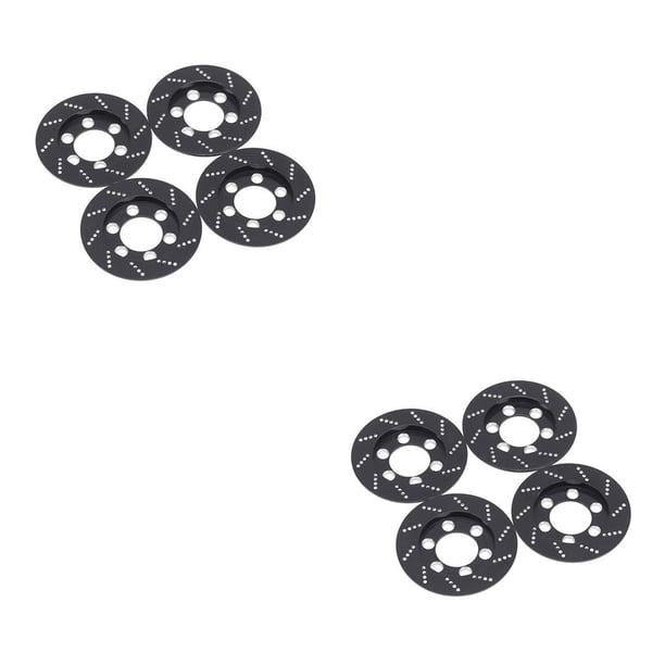 Tholdsy Pinzas de freno de 4 piezas 1/10, modelo RC, bujes de rueda de vehículo sobre orugas, actualizaciones de montaje de estilo de coche, reemplazo Type2 NO2 Tholdsy CBP188684