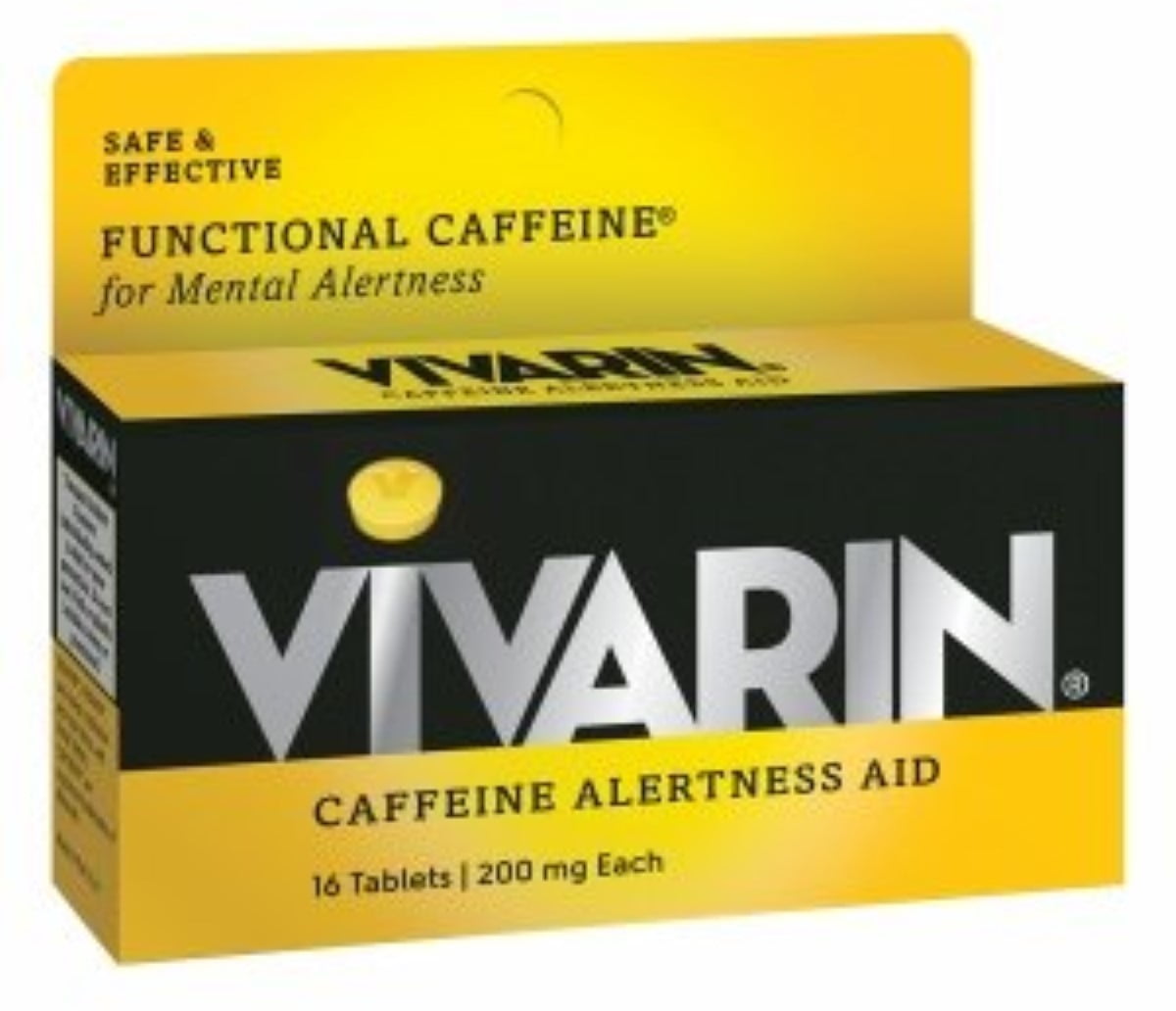 Vivarin Caffeine Alertness Aid, Tablets 16 ea (Pack of 2)