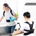 thumbnail image 3 of Posture Corrector Back Brace for Men Women Pain Relief Support Anti Kyphosis Correction Straps Adjustable Clothes, 3 of 5