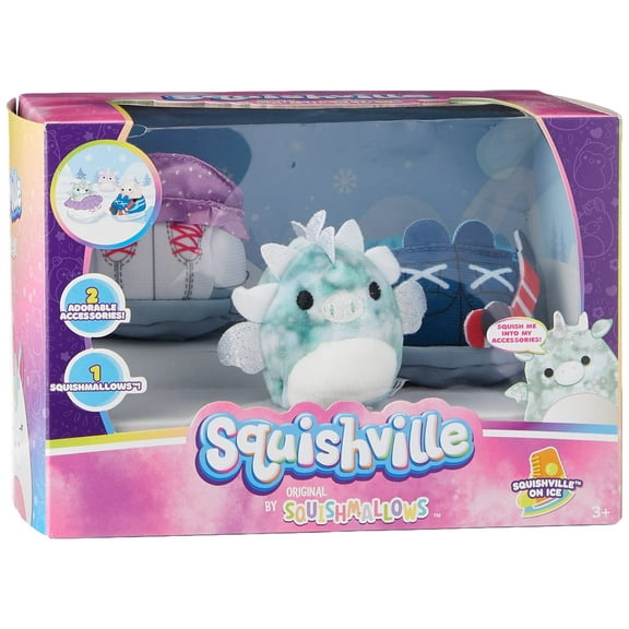Squishville Accessory Set - Winter Theme - Ice-themed Accessories - Ages 3 