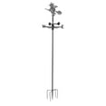thumbnail image 1 of Wind Vane, Unique Shape Weather Vane Durable  For Outdoor Decoration For Courtyard Wizard, 1 of 8