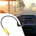 thumbnail image 1 of 1pc Useful Navigation Conversion Line For RCA To AV Converter Cables Auto Rear View Reverse Parking Camera To Car DVR Parts, 1 of 9