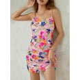 thumbnail image 5 of LMLYSoH Women Sling Dress, Sleeveless Backless Sequined Flower Club Party One-Piece Dress, 5 of 9