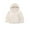 White, variant on ATOGUTA Jackets for Girls Sherpa Fleece Full-Zip Warm Hooded Jacket White, Size 5T-14