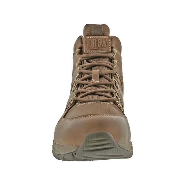 Drew Trek Boots Waterproof Men\'s Size 9.5 4W Brown Lace Up Leather Drew Trek Boots Waterproof Men\ main image 2