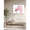 thumbnail image 5 of Pink Flamingo Wall Art for Living Room,Canvas Picture Wall Decor for Bathroom Bedroom,Summer Animal Gradient Watercolor Painting Artwork for Office Kitchen Hallway Dining Room Home Decor 24"x32", 5 of 8