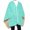 Calamine Blue, variant on Dailycode Fleece Wearable Blanket Poncho Double Layer Blanket Shawl Wrap with Pockets Zipper for Adults, Calamine Blue