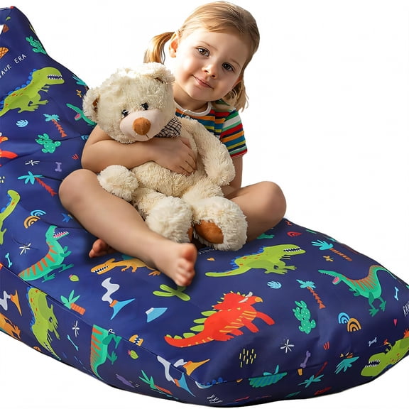 AUQ Bean Bag Cover,Heavy-Thread Seams Bean Bag Storage,Effortless Cleanup Bean Bag Covers Only,Style1