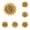 Orange 6PCS, variant on Enamel Sunflower Rhinestone Brooch Diamond Set Flower Brooch Brooch Fashion Suit Collar Pin Accessory Corsage Badge Men Women Blazer Brooch Jewelry 1pc, 3.8x3.8 cm, Orange 1PCS