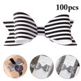 thumbnail image 1 of 100PCS Craft Bow Multipurpose DIY Paper Bow Decorative Bow for Halloween Decor, 1 of 6