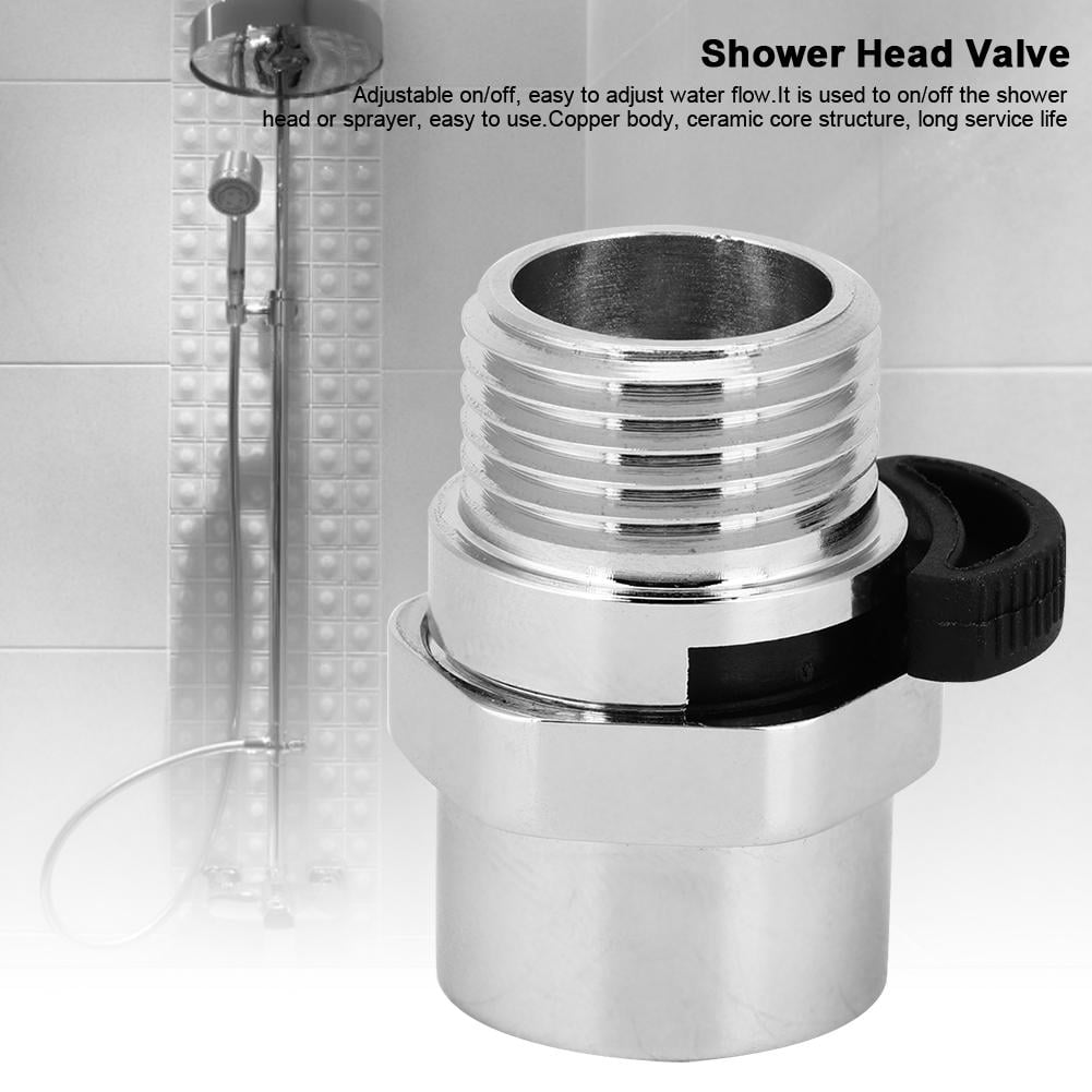 LYUMO Shower Sprayer Valve,1/2in Shower Head Sprayer Flow Control Valve