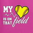 thumbnail image 2 of Wild Bobby, My Heart Is On That Tennis Field, Sports, Unisex Graphic Hoodie Sweatshirt, Fuschia, XX-Large, 2 of 4