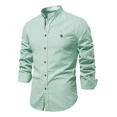 thumbnail image 1 of Camisa Slim Fit Calidad Moda Casual Formal Manga Larga Hombr, 1 of 8