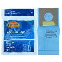 3 3 EnviroCare replacement Allergy Bags for Bissell 3267 Powerglide, Velocity Upright Vacuum Cleaner Vacuum Cleaner Bags