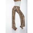 thumbnail image 3 of White Mark Printed Palazzo Pants, 125-Brown Sneak - Small, 3 of 4