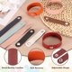 thumbnail image 3 of Uxcell 20 Pcs Pulseras de Cuero Planas Pulseras de Botón Ajustables Cuffs de Muñeca en Blanco DIY Pulseras para Hombres Mujeres Fabricación de Joyería (Colores Mixtos, 9.1"x0.8"), 3 of 6