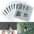 thumbnail image 1 of 50 Pieces Door and Window Screen Repair Kit Mesh Screen Repair Patch Self-Adhesive Replacement Screen Patches for Repair Holes Tearing, 3.94 x 3.94 Inches, 1 of 7