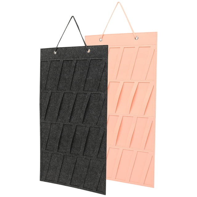 2 Pcs Organisateur Mural pour Cheveux, Support de Rangement pour Couvre-Chefs, Présentoir à Bijoux Mural