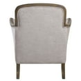 thumbnail image 3 of Uttermost Brittoney Wood and Fabric Arm Chair in Weathered Pecan/Brown, 3 of 8