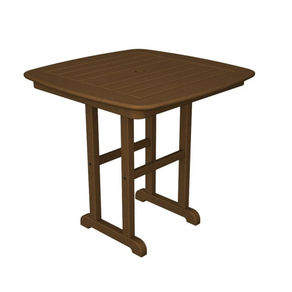 POLYWOOD® Nautical 31 in. Recycled Plastic Dining Table