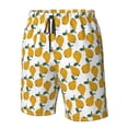 thumbnail image 4 of Fotbe Yellow Pears Trajes de Baño Estampados para Hombre, Shorts de Verano de Secado Rápido, Ropa de Playa, Bañadores-Small, 4 of 6