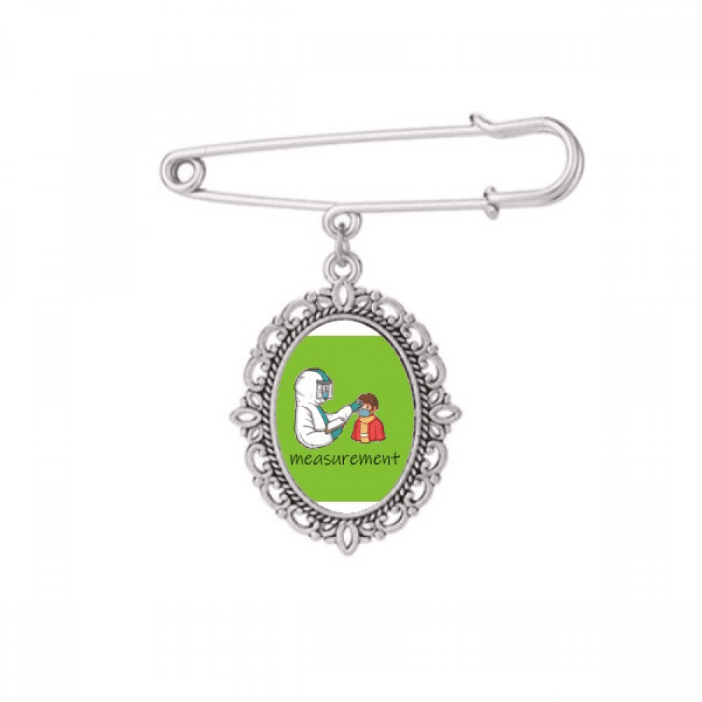 Measurement Indicate Normothera Prevent Brooch Pin Dress Shirt Shawl