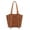 Brown, variant on Western Tote Bag for Women Studded PU Leather Handbag with Fringe Tassel Fashion Medium Size Shoulder Purse Cowgirl Style Tote, Coffee