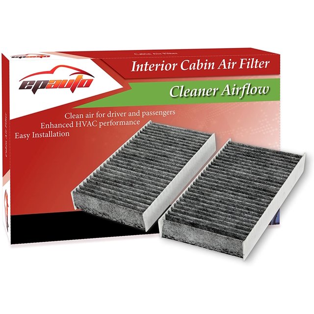 EPAuto Cabin Air Filter CP135 (CF10135) Replacement for Honda/Acura includes Activated Carbon