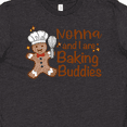thumbnail image 4 of Inktastic Nonna And I Are Baking Buddies Youth T-Shirt, 4 of 5