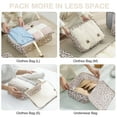 thumbnail image 3 of Livhil 8Pcs Pink Packing Cubes for Luggage , Packing Cubes for Travel Luggage Packing Organizers (Cheetah), 3 of 8