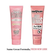 Soap & Glory Heel Genius Moisturizing Foot Cream, Foot Exfoliator for Cracked and Dry Heels, 4.2 fl oz