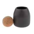 thumbnail image 5 of AZÚCAR Botes Tarros Cocina Contenedor de almacenamiento de alimentos Olla Cerámica Black-S (Bola Top) Sunnimix Recipiente de almacenamiento de alimentos de cerámica, 5 of 5