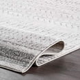thumbnail image 4 of nuLOOM Nova Stripes Runner Rug, 2' 8" x 8', Grey, 4 of 4