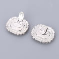 thumbnail image 2 of tredstone Rhinestone Shoe Clips Wedding Buckle DIY Bride Shoe Decorative Charms Gray, 2 of 8