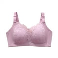 thumbnail image 1 of HongQid Womens Wireless Bras Comfortable Push Up Bra No Underwire Bra Full Support Lift Bralette Everyday Seamless Tshirt Bras, 1 of 2