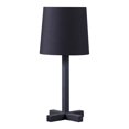 thumbnail image 2 of ORE International HBL2109 16.5 in. June Metal Cross-Legged Table Lamp - Black, 2 of 2
