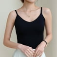 thumbnail image 2 of Uaswgudfs Women's Deep V Neck Spaghetti Strap Going Out Y2K Cami Tank Top Sleeveless Fitness Breathable Blouse, 2 of 7