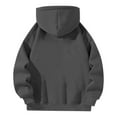 thumbnail image 4 of Wdgfv Zip Up Hoodie Women Women's Casual Zip Up Hooded Sweatshirt Oversized Sports, 4 of 4