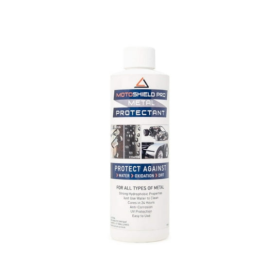 MotoShield Pro Metal Protectant [Creates Hydrophobic and Anti-Corrosion Surface] Safe On All Metal Finishes - 200ml Spray