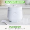 thumbnail image 3 of Arrocera GreenLife digital de 4 tazas, sin PFAS ni PFOA, color blanco, 3 of 5