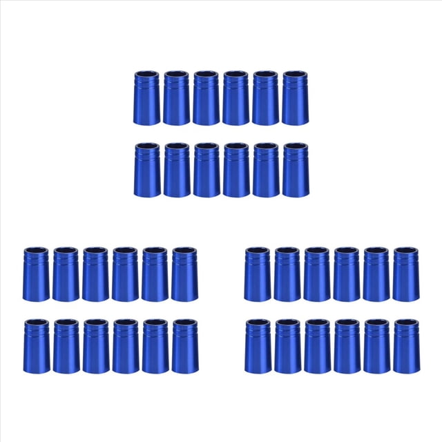 36 Piezas Férulas de Golf 0.37 Aluminio 25 mm para Hierros Ejes Accesorios de Club de Golf